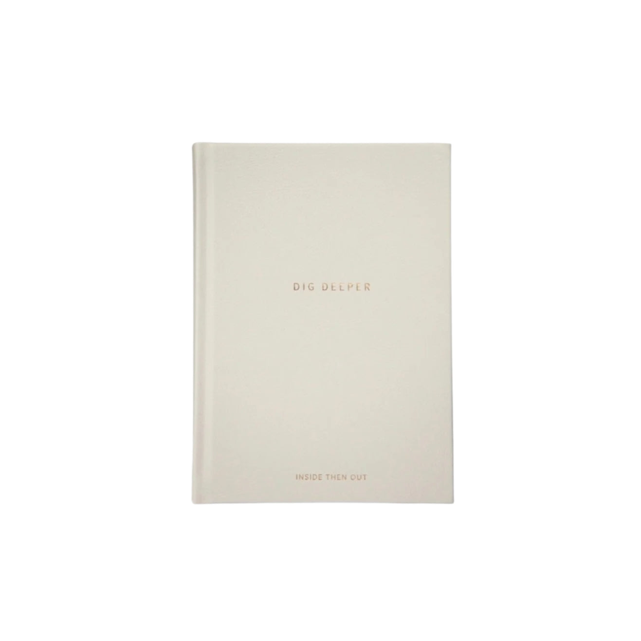 Dig Deeper Journal for healing, growth, self-discovery with 180 prompts. Ideal for reflection and personal transformation.