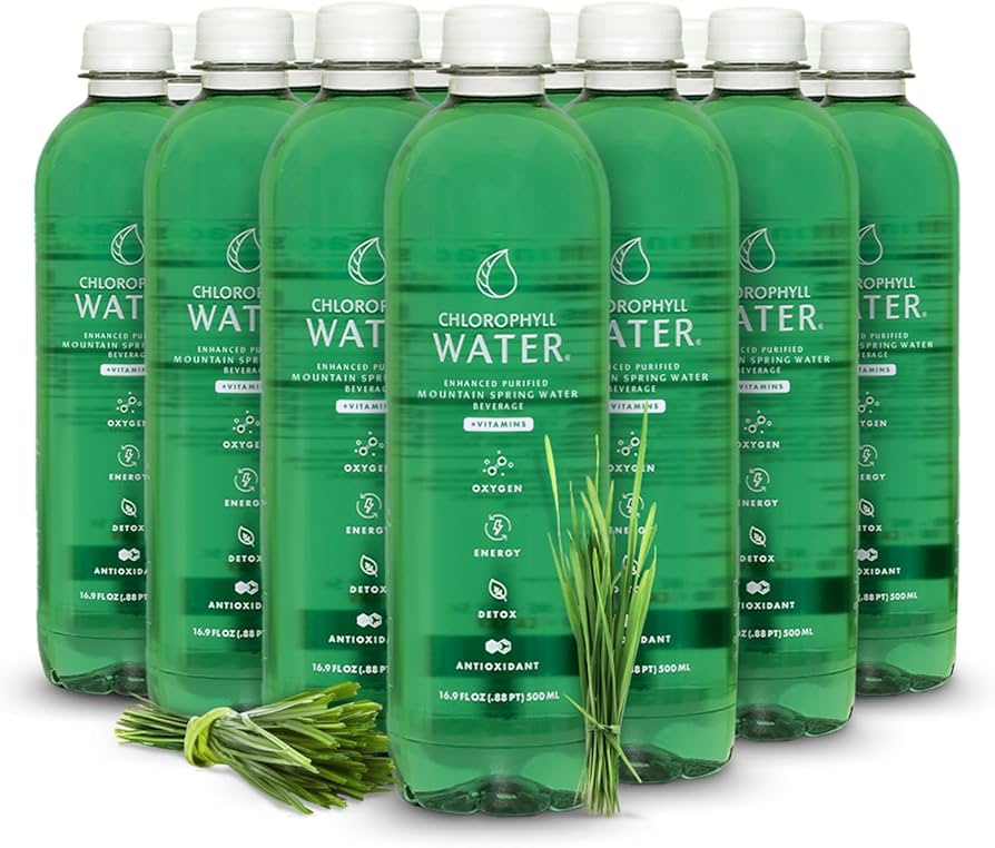 Chlorophyll Water® (Case of 12): Chlorophyll & Ultra-Purified Water