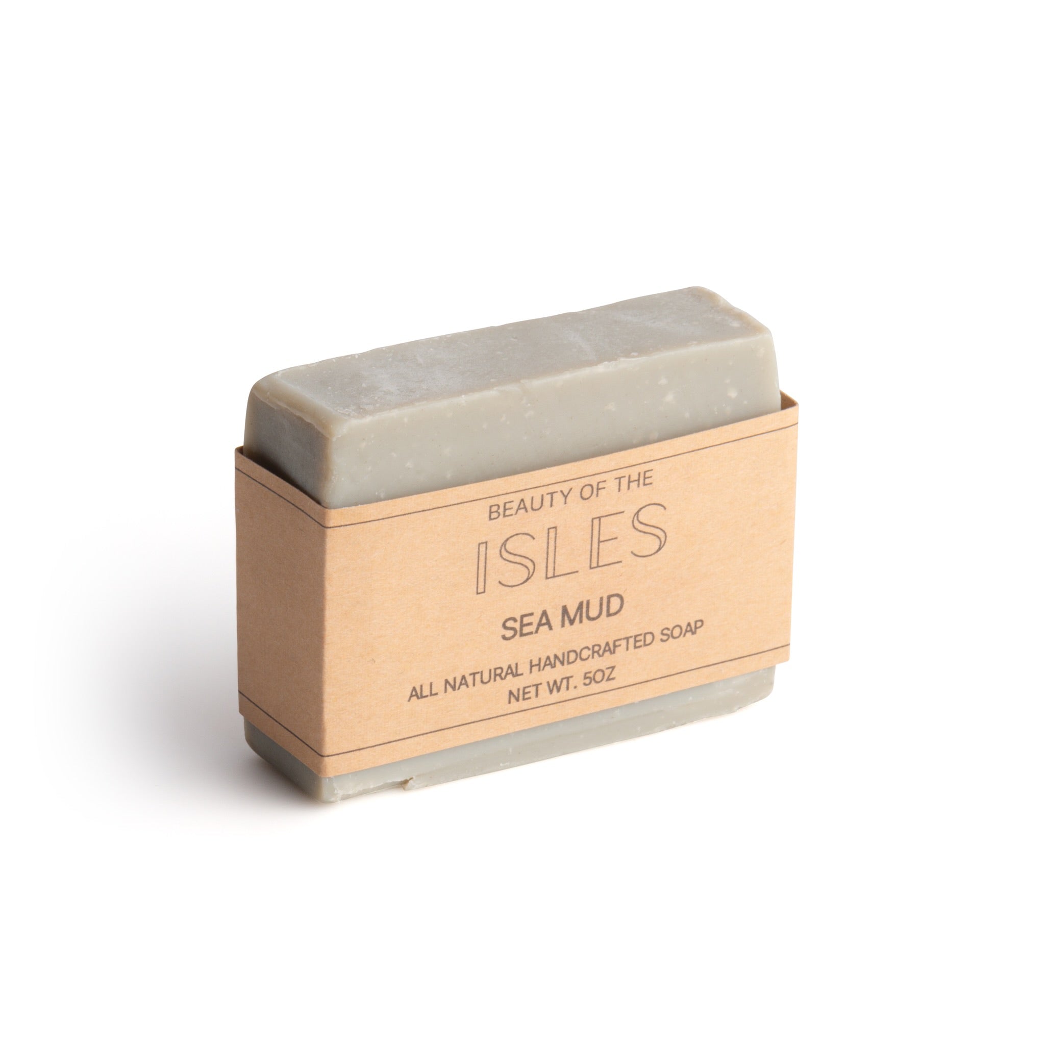 Sea Mud Handcrafted Bar Soap - Natural skincare enriched with botanical extracts for moisturizing and nourishing with a luxurious lather.