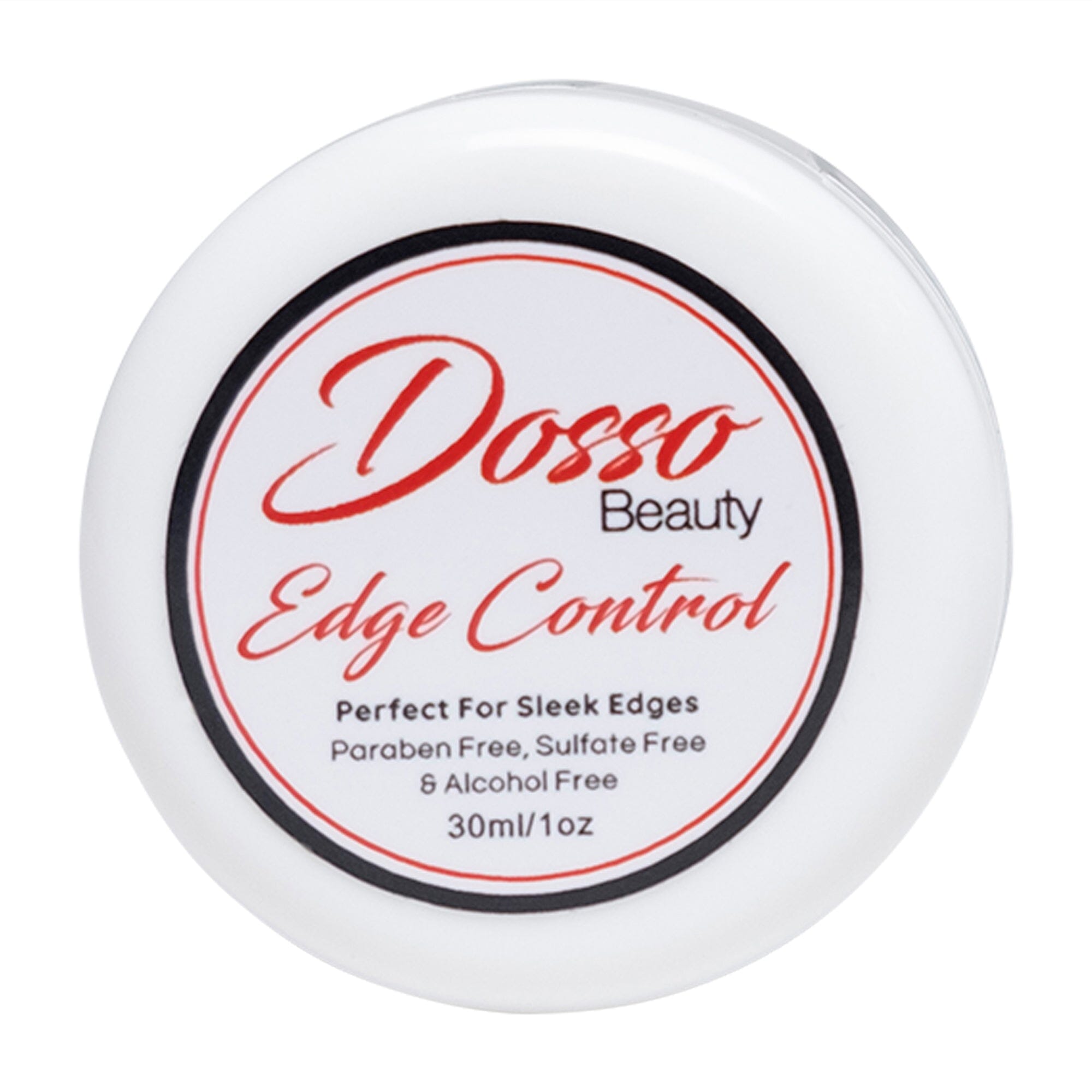 Organic Edge Control 30ml jar - Sulfate-free, paraben-free hair product for sleek, healthy edges. Nourishing and lightweight formula.